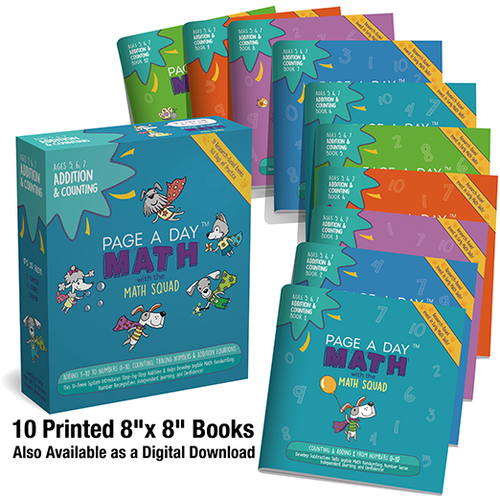 ADDITION | 10 Addition Workbooks