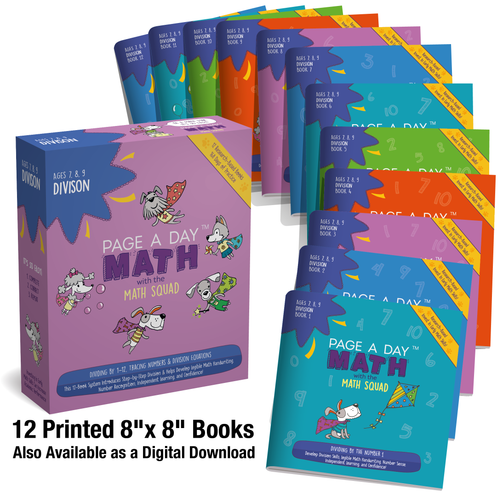 DIVISION | 12 Divison Workbooks